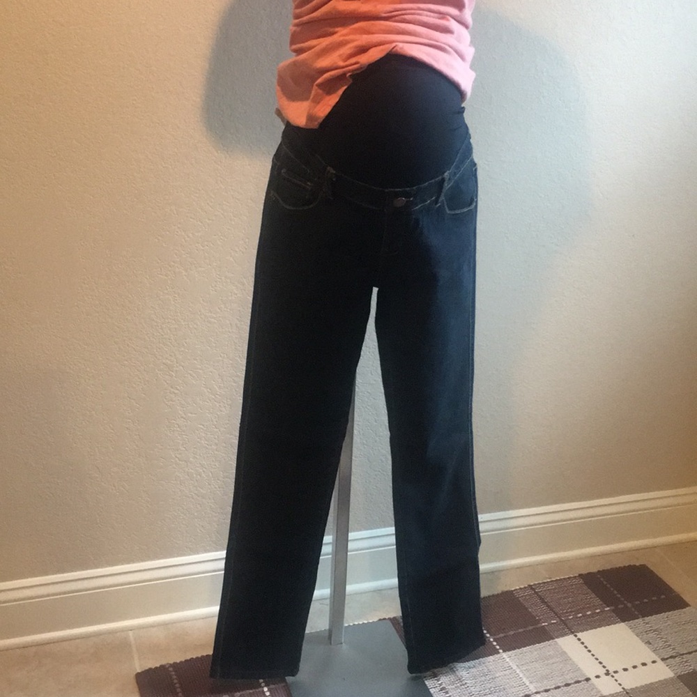 Maternity Straight Leg Jeans